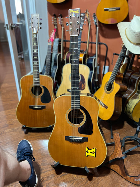 1970s Yamaki Deluxe No. 120 - Natural Vintage Acoustic, Japan, Free Sh –  GuitarSeekers Texas