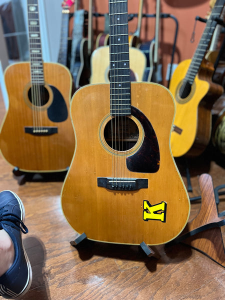 1970s Yamaki Deluxe No. 120 - Natural Vintage Acoustic, Japan