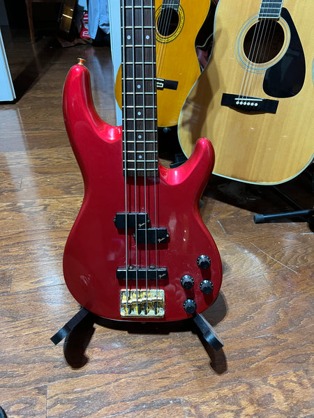 1980s Fender Jazz Bass Special - Model PJR-65 - PJ Bass - Chrome Red - MIJ