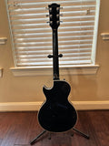 2016 Gibson Les Paul Custom Shop : Ebony with Chrome Hardware, EMGs + Case