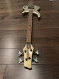 2000's Greco PXB-400 PJ Phoenix Electric Bass - Silver - P/J Pickup - Japan