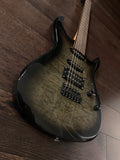 1990's Fernandes HSS Super Strat, Quilted Black Burst, MIJ