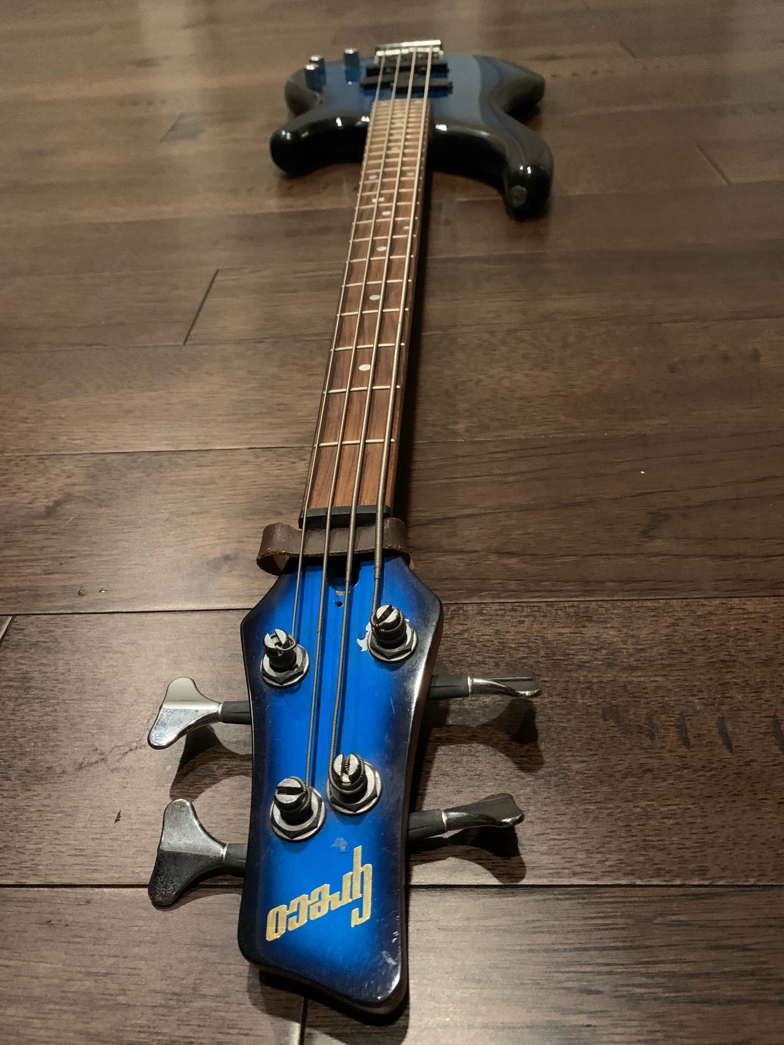 Greco Bass - precision PJB - Blue Burst - MIJ