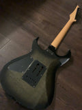 1990's Fernandes HSS Super Strat, Quilted Black Burst, MIJ