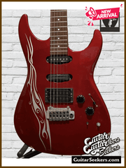 Fernandes FR-65s - Sustainer lite - Red on Red