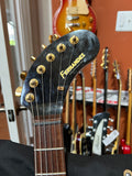 Fernandes ZO-3 - The Black Elephant Travel Guitar - Built in speaker!