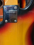 Fernandes "Revival Series"  RPJ 50 - PJ Precision Bass - 3 tone burst - Free Ship