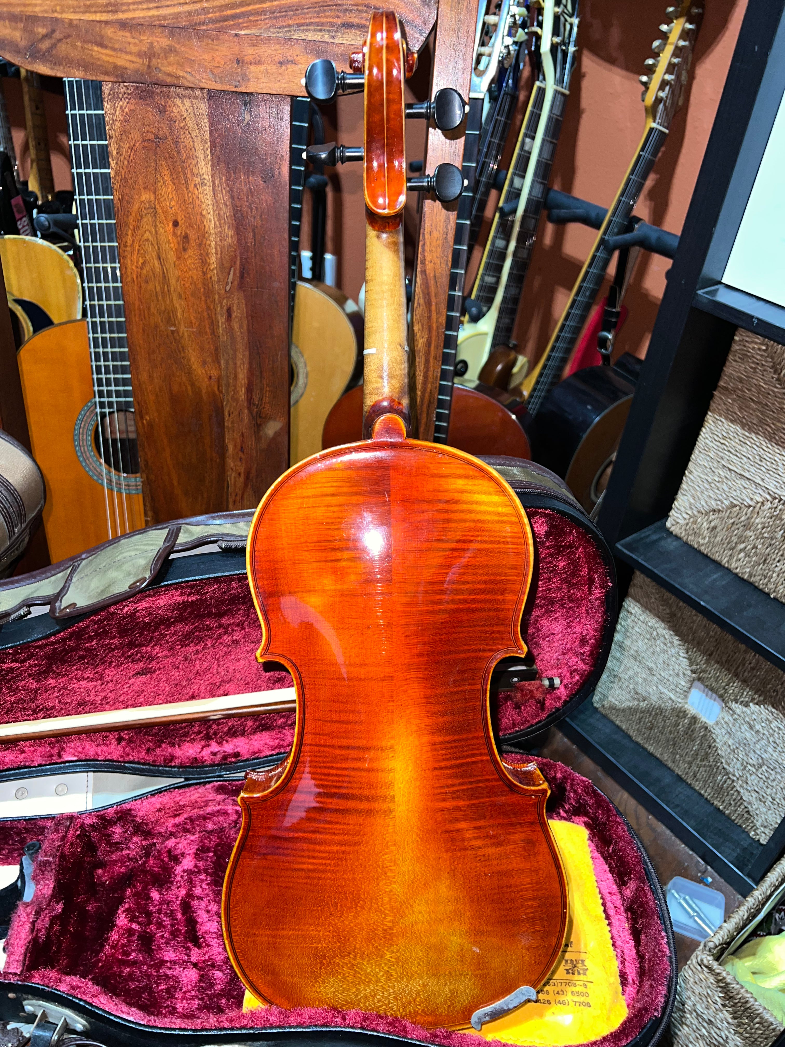 Violin - Roderich Paesold Model 804 - Germany - 1982 - Free Ship 