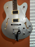Aria Pro II FA-80 - SP - Hollowbody Electric Guitar - Silver Sparkle