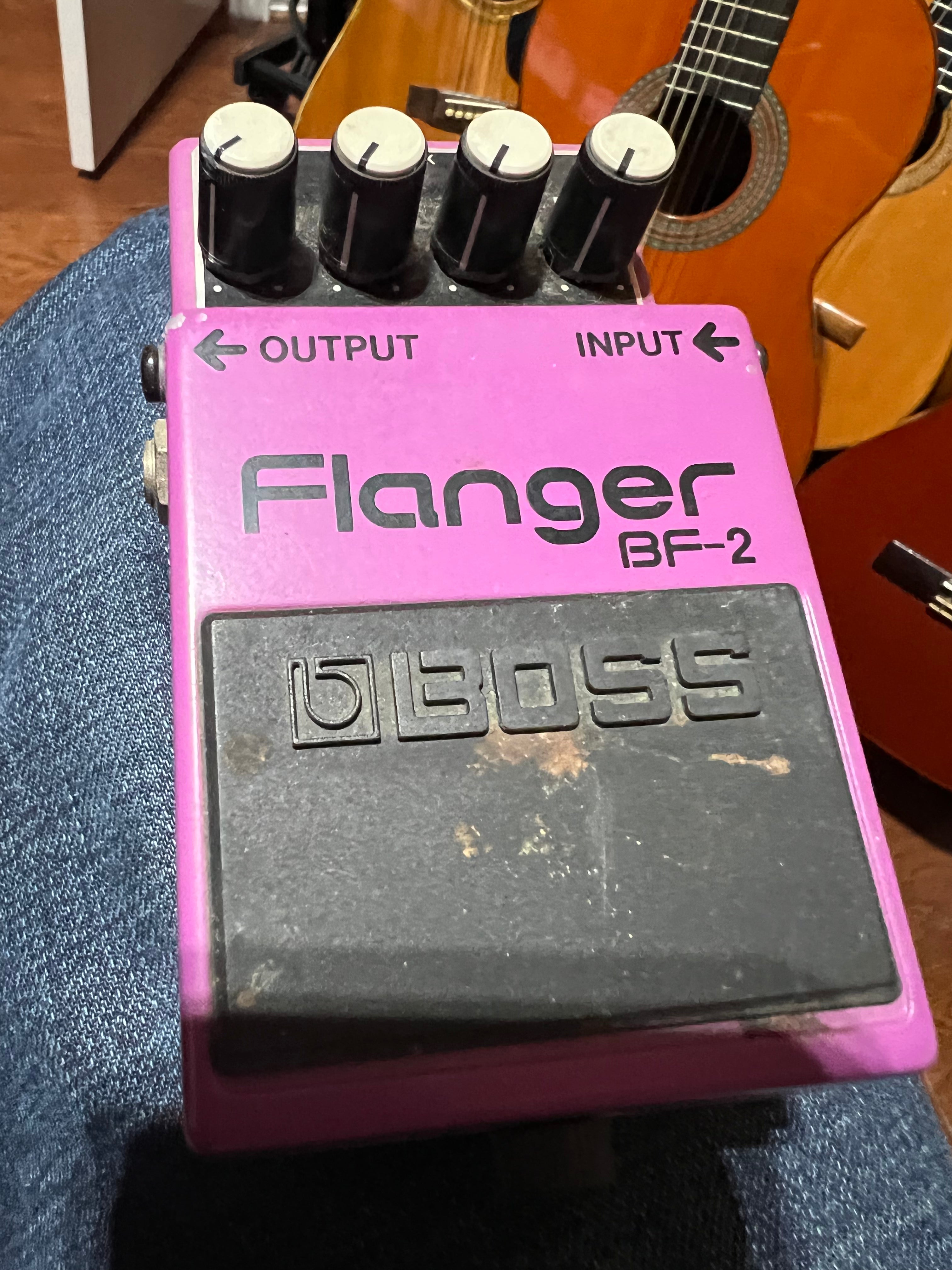 Boss BF-2 - Flanger Pedal - Free Shipping – GuitarSeekers Texas